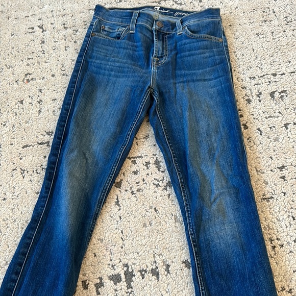 Brand: 7 size: 25 for women color: dark blue - Picture 3 of 4